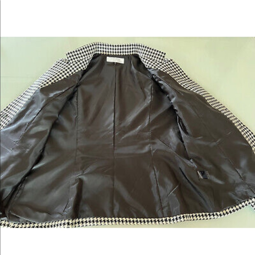 Tahari Blazer Houndstooth Pattern - image 5